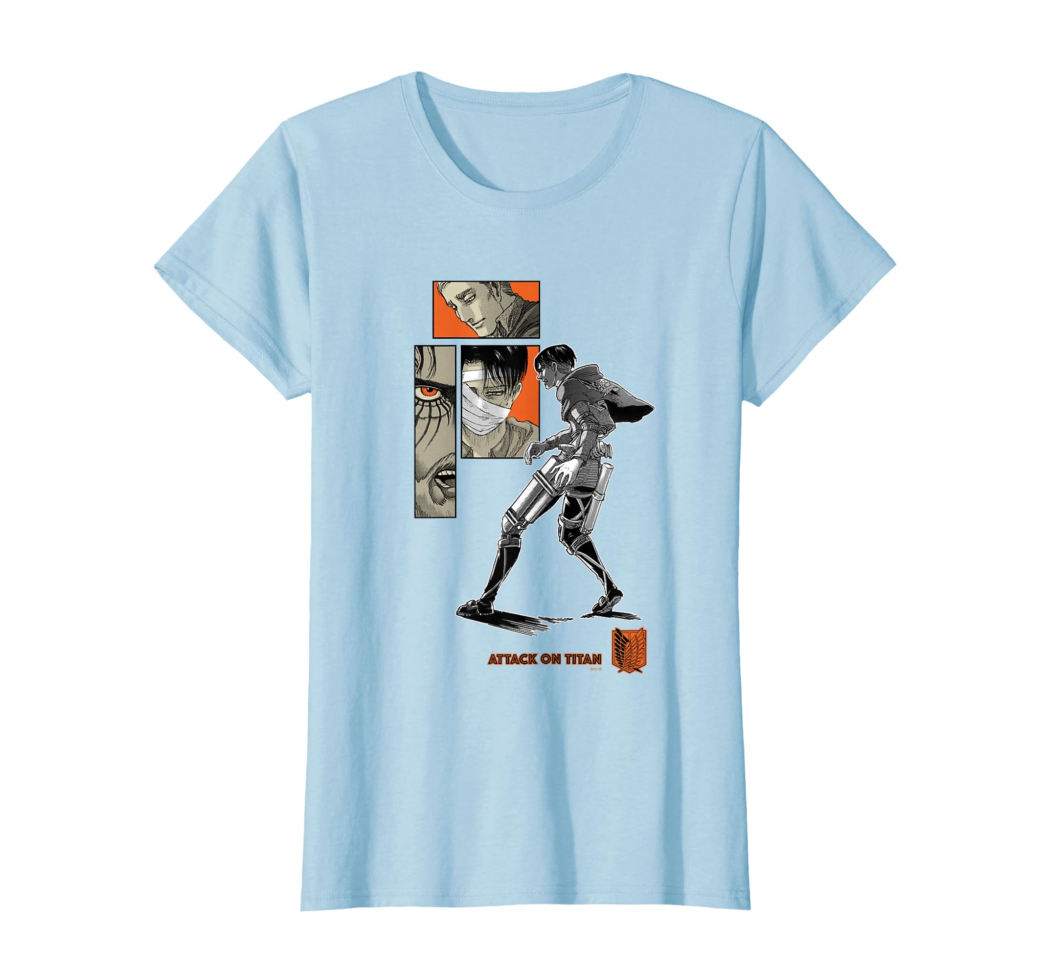 Amazon.co.jp: 【完結記念】俺の目的 進撃の巨人 Tシャツ : ファッション